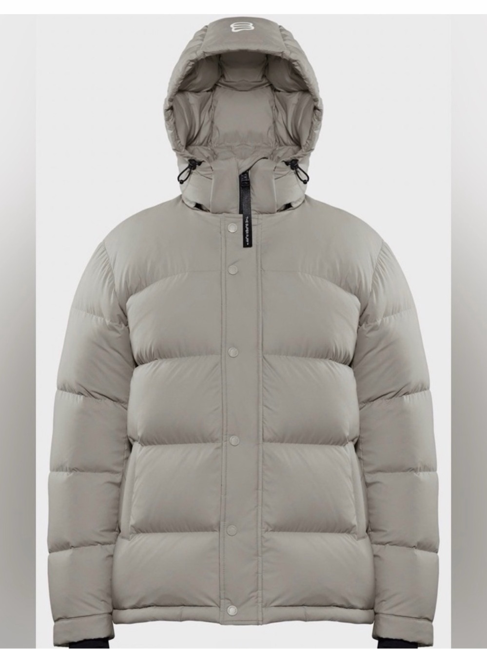 Aritzia Women's Hooded Puffer Jacket - Taupe